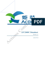 Datasheet For ATC2603C V2.1