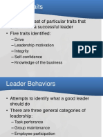 Leader Behaviors