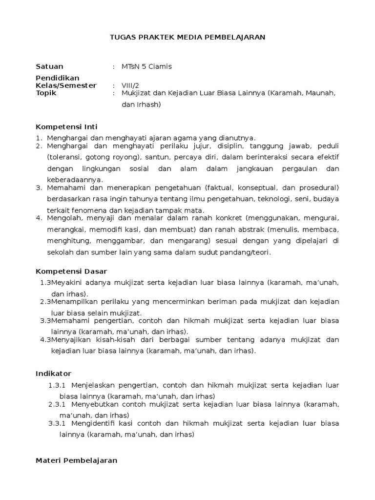 Kejadian Luar Biasa Selain Mukjizat Ilmusosial Id