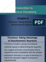 Introduction To Titrations