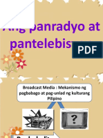 Ang Panradyo at Pantelebisyon