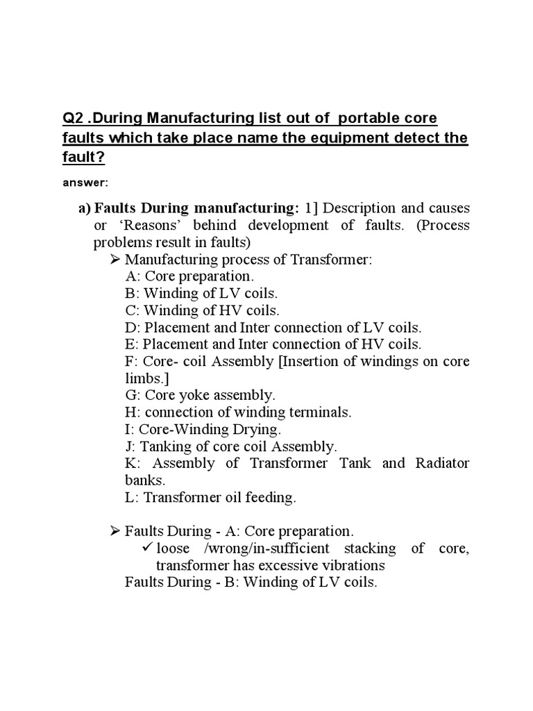 Notes On Testing and Maintenance of Electrical Machines PDF