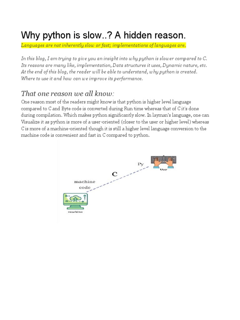 The Hidden Reasons Why Python Can Be Slow: A Look at Python's ...