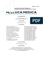 M Lluca Medica: ISSN: 1979 - 6358 Jurnal Kedokteran Dan Kesehatan Program Studi Pendidikan Dokter Universitas Pattimura