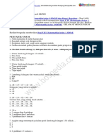 40+ Contoh Soal UTS Matematika Kelas 1 SD MI Dan Kunci Jawaban