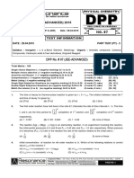 Chemistry DPP PDF