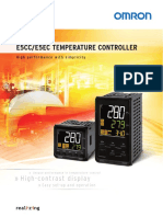 E5Cc/E5Ec Temperature Controller: High-Contrast Display