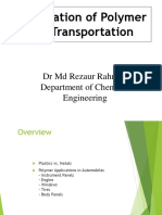 Application of Polymer For Transportation