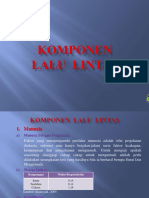 Power Point Bab II Komponen Lalu Lintas