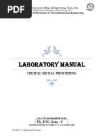 Lab Manual DSP1