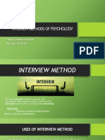 Interview Methods 17f-8138
