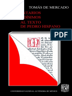 De Mercado, Tomás. Comentarios Lucidísimos Al Texto de Pedro Hispano. México: UNAM, 1986