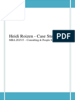 Heidi Roizen - Case Study: MBA ZG515 - Consulting & People Skills