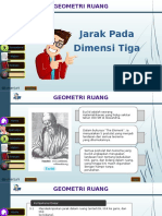 Jarak Pada Dimensi Tiga