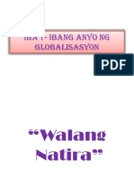 Iba'T - Ibang Anyo NG Globalisasyon