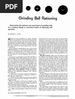 Grinding Ball Rationing PDF