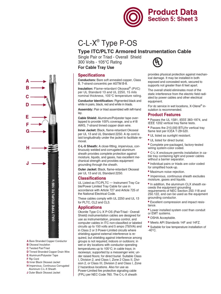 Cable Single Pair Triad PDF Electricity Physical Quantities