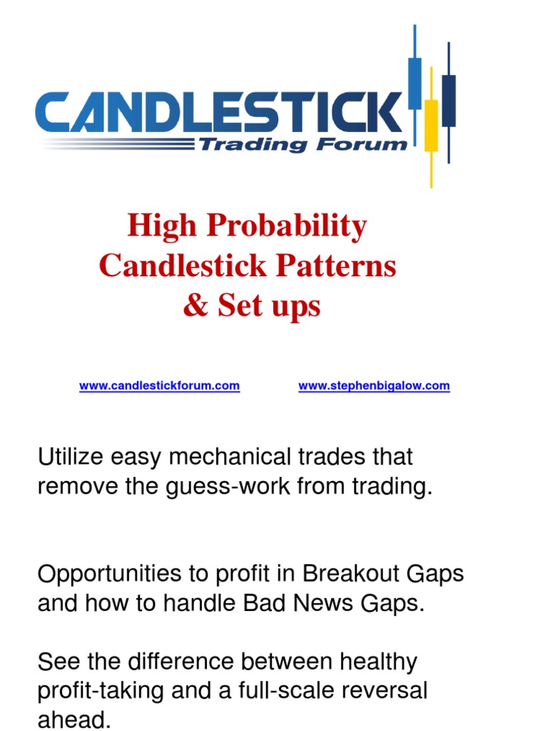 High Probability Candlestick Patterns & Set Ups | PDF | Market Trend ...