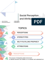OB-Chap (7) - Social Perceptions and Attributions - Angelo Kinicki