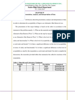 Senior High School Department: Presentation, Analysis, and Interpretation of Data