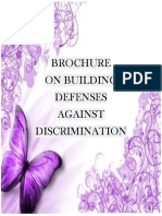 Brochure On Building Defenses Against Discrimination