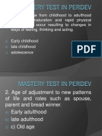 Stages of human development, personality types, and stress management