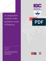 Study I LUMS Team Hamid Nabi April 2013 A Comparative Analysis of Garments Sector in Pakistan