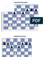 PLANES DE LA FORMACIÓN CARO KANN