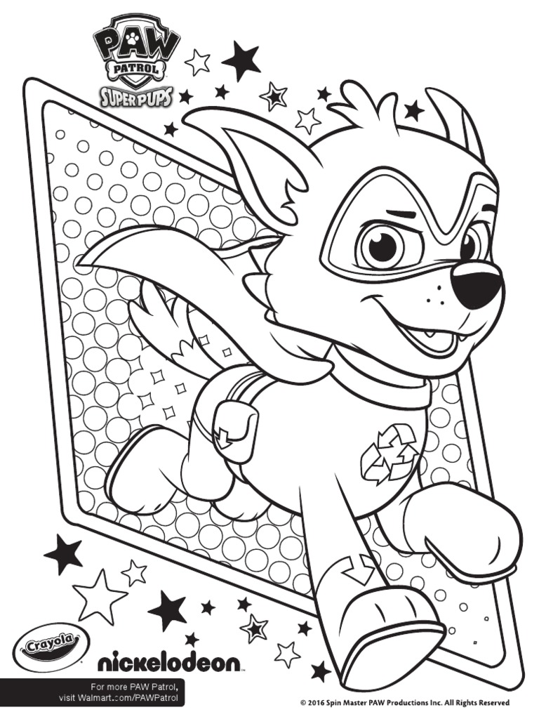 Paw Patrol Libro para Colorear | PDF