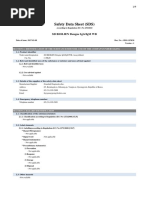 Safety Data Sheet (SDS) : SD Biolien Dengue Igg/Igm WB