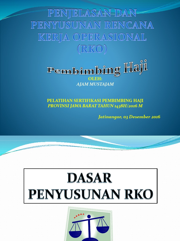 Materi RKO 2016 | PDF