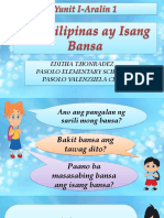 Ang Pilipinas Ay Isang Bansa