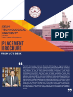 Dtu Placement Brouchure