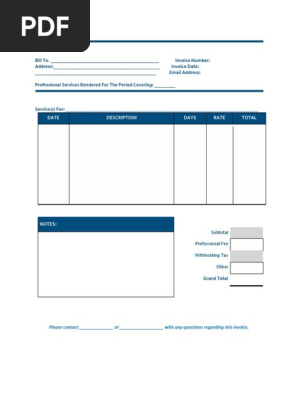 Invoice