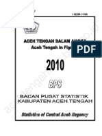 Aceh Tengah Dalam Angka 2010