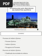 Aula 1 ProcessosePanoramaIndustriaQuimica