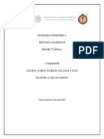 Proyecto Final Metodos Numericos