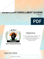 Beneficiary Enrollment Scheme: Presented by