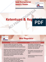 ACI Indonesia Treasury Dealer (Intermediate) - Regulasi