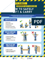 How To Safely Lift & Carry