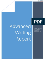 Advanced Writing: Submitted To: Dr. Archana Shrivastava Associate Professor Head-Business Communication Area
