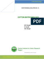 Cotton Biotechnology