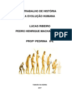 A Evolução Humana