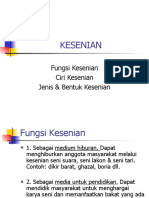 BENTUK KESENIAN