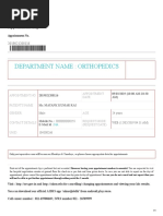 Standard Medical Prescription Template | PDF