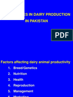 Challenges in Dairy Production in Pakistan