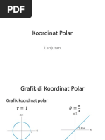 Koordinat Polar: Lanjutan