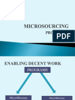 Micro Sourcing