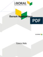 DUROCK Indian Applications