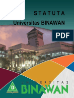 Statuta Universitas Binawan 2018